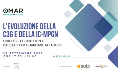 C3G e IC-MPGN: dal passato alle nuove prospettive di cura, un’occasione per parlarne con gli esperti